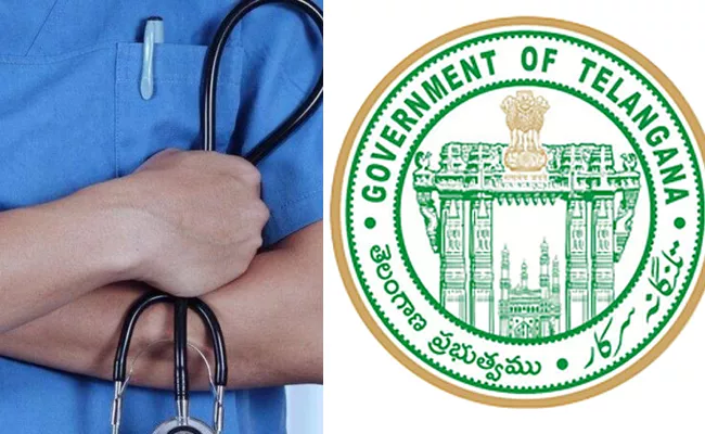 Telangana Govt Released GO On Ban Govt Doctors Private Practice - Sakshi