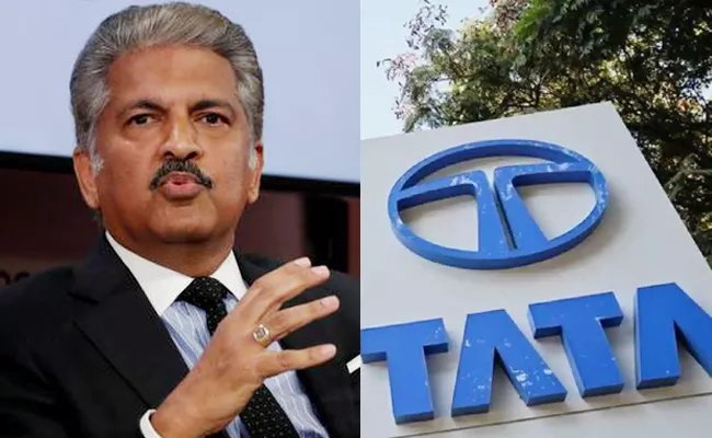 Anand Mahindra Replies To Question On Tata Motors - Sakshi