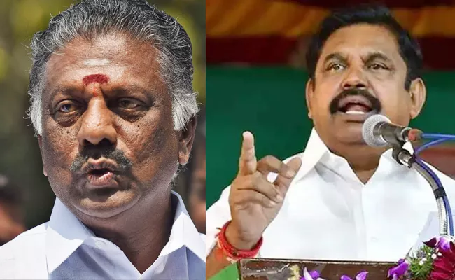 AIADMK Tussle: EPS Alleges OPS In League With DMK - Sakshi