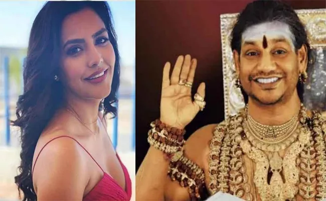 Desire to Marry Nithyananda Famous Tamil Actress - Sakshi