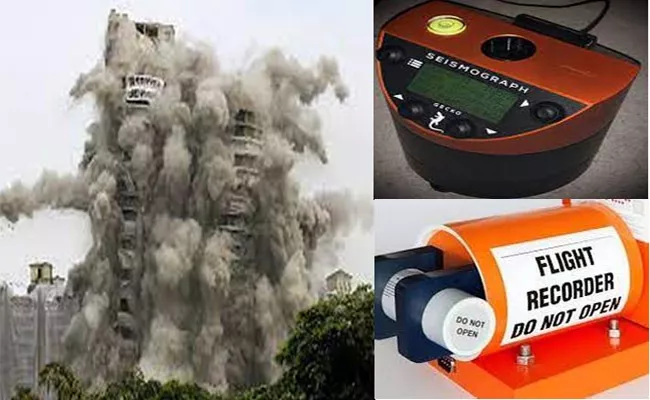 Seismographs, Black Boxes were placed inside Noida Twin Towers: CBRI - Sakshi