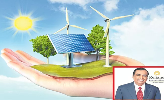 Mukesh Ambani looks to repeat telecom feat in new energy - Sakshi