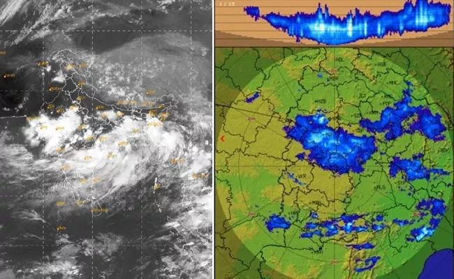 Heavy Rain Forecast In Telangana For Upcoming 3 Days - Sakshi