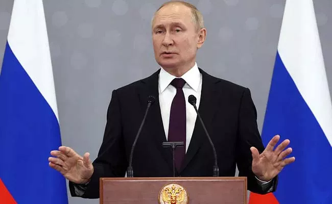 Putin Warning NATO Clash With Russia Troops Leads Global Catastrophe - Sakshi