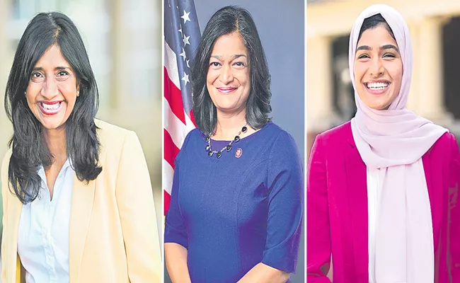 Womens Empowerment: Indian-Americans script history in US midterms - Sakshi