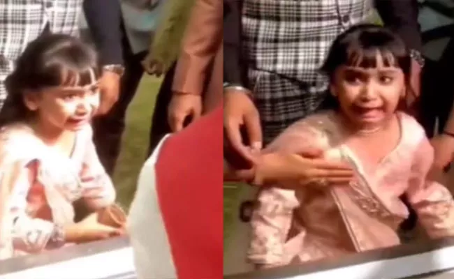 Viral Video: Cute Girl Gets Upset With Turkish Ice Cream Vendor - Sakshi