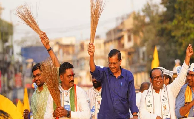 Gujarat assembly elections 2022: Delhi CM Arvind Kejriwal predicts win for AAP in Gujarat - Sakshi