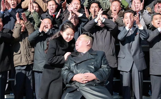 Ju Ae: Kim Jong Un daughter called most beloved child in 2nd appearance - Sakshi