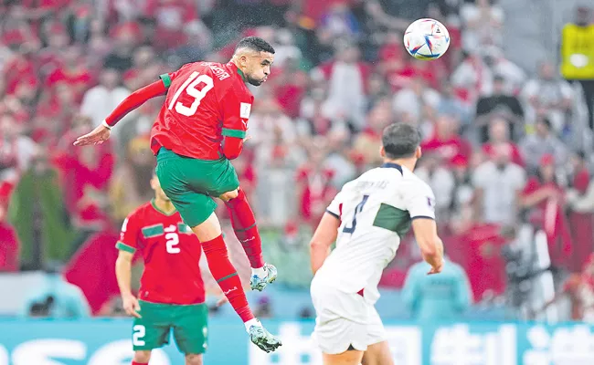 Morocco Reached World Cup Semi Final In Victory Over Portugal And Cristiano Ronaldo - Sakshi