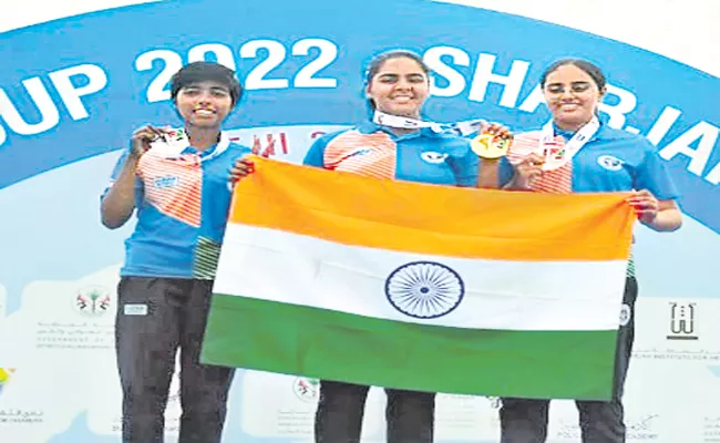 Asia Cup Stage-3, Archery Tournament: Indian Archers wins 9 medals - Sakshi
