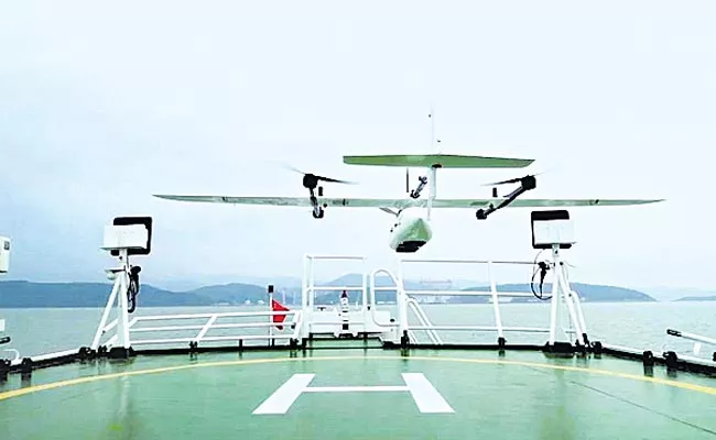 Coast Guard gets 10 Multicopter Drones to boostSurveillance - Sakshi