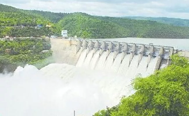AP Krishna River Water From Sangameshwaram To Hamsaladeevi - Sakshi