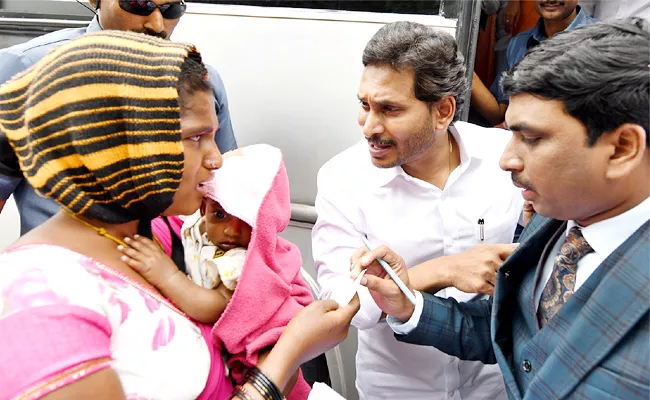 CM YS Jagan Helps Victims In Palnadu District - Sakshi