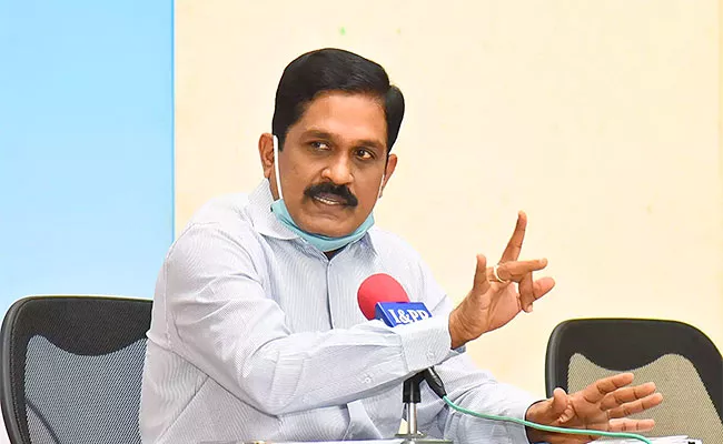 Krishnababu Says Palasa Kidney Research Center Will Ready By March - Sakshi