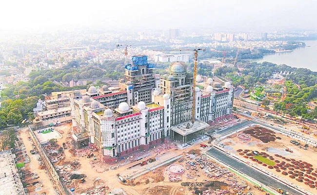 New Secretariat Complex Likely To Be Inaugurated On Ugadi - Sakshi