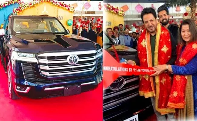 Punjabi singer gurdas maan buys new toyota land cruiser lc300 - Sakshi
