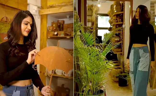 Allu Arjun Wife Sneha Reddy Love For Nurseries Video Viral - Sakshi