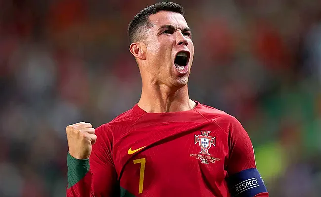 Cristiano Ronaldo Breaks All-Time Mens International Caps Record - Sakshi