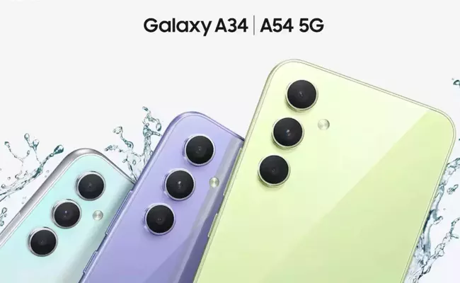 samsung galaxy a54 a34 smartphones launch - Sakshi