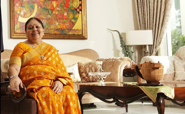 India richest women Vinod Rai Gupta age and net worth as per Forbes - Sakshi