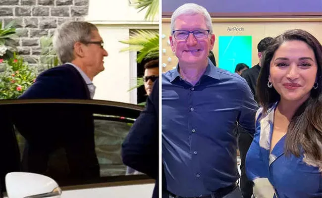Apple Ceo Tim Cook Meets Akash Ambani At Antilia Residence Ahead Of The Retail Store Launch - Sakshi