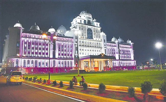 Telangana State New Secretariat Indo-Persian style of architecture - Sakshi