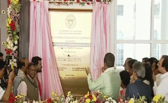 Inauguration Of New Secretariat In Telangana Live Updates - Sakshi