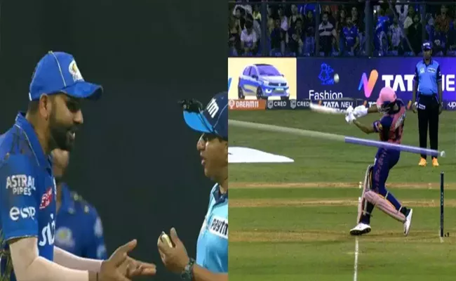 Rohit Sharma Loses His Cool After Controversial Dismissal Of Jaiswal - Sakshi