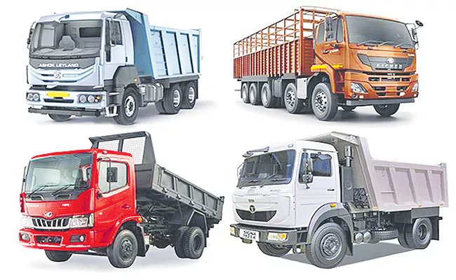 Domestic commercial vehicle industry volumes to grow 7-10percent in FY24 - Sakshi