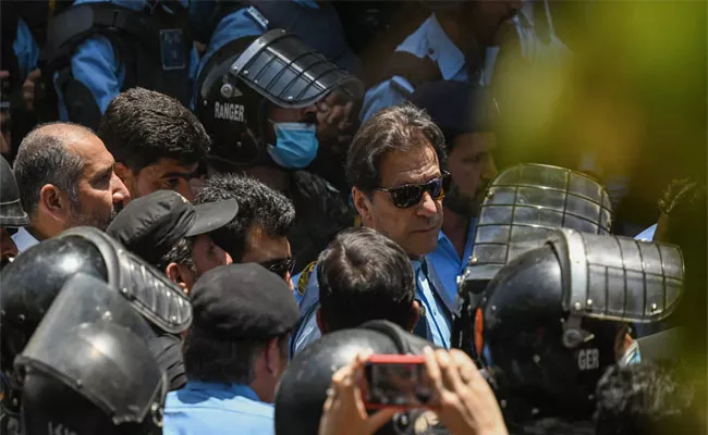 Imran Khan Slams Pak Army Officer You Were Not Even Born  - Sakshi