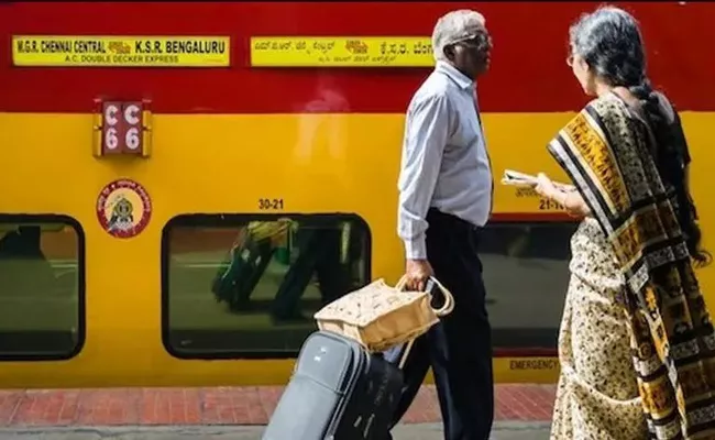 Railways earns Rs 2,242 cr more from senior citizens - Sakshi