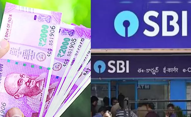 SBI says no need id proof and requisition slip to exchange rs 2000 notes  - Sakshi