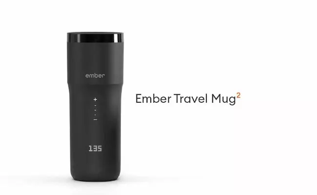 Apple store selling smart travel mug with tracking feature - Sakshi