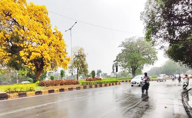 Telangana Rain News: Light Rainfall to Moderate Rain - Sakshi