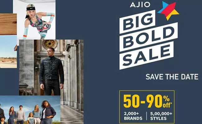 ajio announces big bold sale discounts and prizes - Sakshi