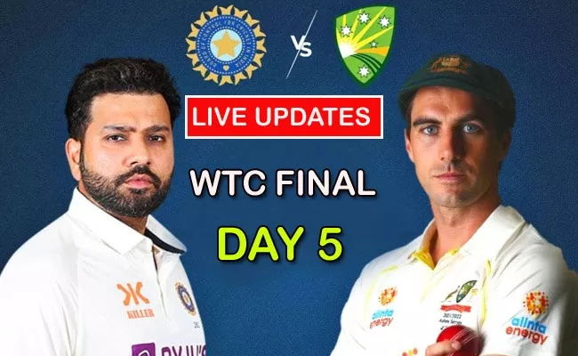 WTC Final 2023: India Vs Australia Final Day-5 Live Updates-Highlights - Sakshi