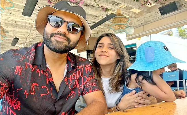 Rohit Sharma Takes Family On Holiday After WTC 2023 Final Loss Viral - Sakshi