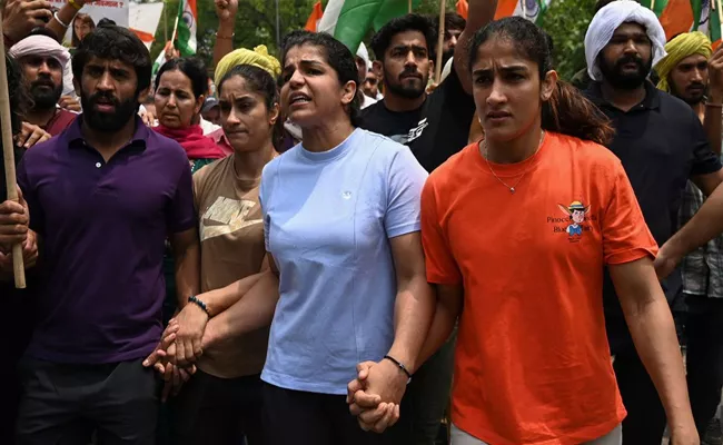 Guest Column Story On Wrestlers Protest On Brij Bhushan Harassment - Sakshi