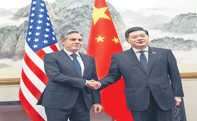 Antony Blinken 1st US State Secretary to visit china in 5 years - Sakshi