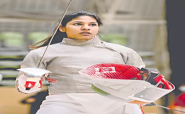 Bhavani Devi becomes first Indian fencer to win medal in Asian Championships - Sakshi