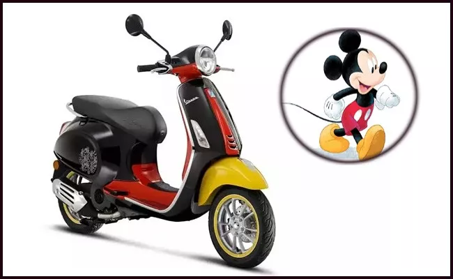 Vespa disney Mickey Mouse Edition unveiled design and details - Sakshi