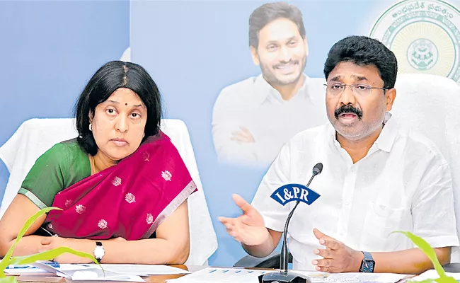 Andhra Pradesh: Minister Adimulapu Suresh Responds False Allegations By Yellow Media - Sakshi