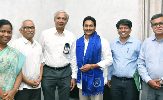 Group Of CMC Representatives Meets CM YS Jagan - Sakshi