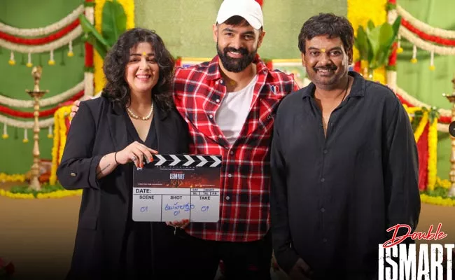 Ram Pothineni And Puri Jagannadh Double Ismart Is Officially Launched - Sakshi