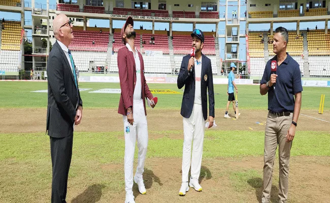 Ind Vs WI 2023 1st Test Day 1: Toss Playing XI Check Highlights - Sakshi