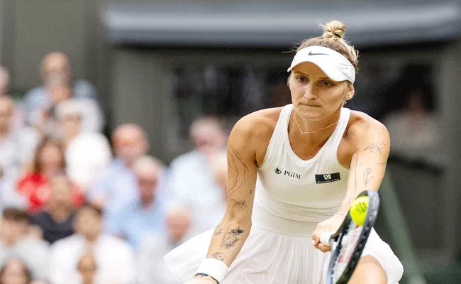 Wimbledon 2023 Marketa Vondrousova Beats Ons Jabeur Clinch Maiden Title - Sakshi