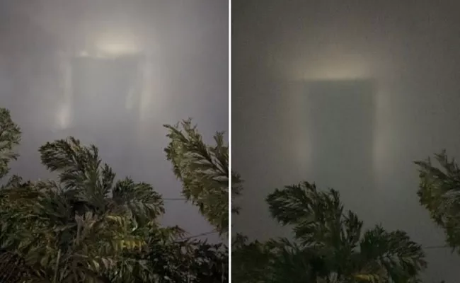 Bengaluru Skies Appears Door To Heaven Like Strange Shadow Goes Viral - Sakshi