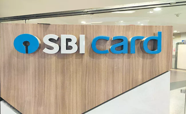 SBI Card Q1 Net profit falls 5percent to Rs 593 crore - Sakshi