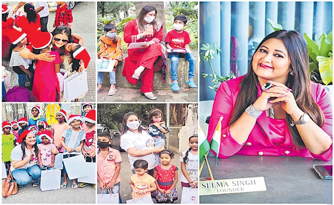 MeghaShrey NGO Lauded for its Cervical Cancer Free India Campaign, Seema Singh crowned as Champion of Change and Philanthropist of the Year - Sakshi