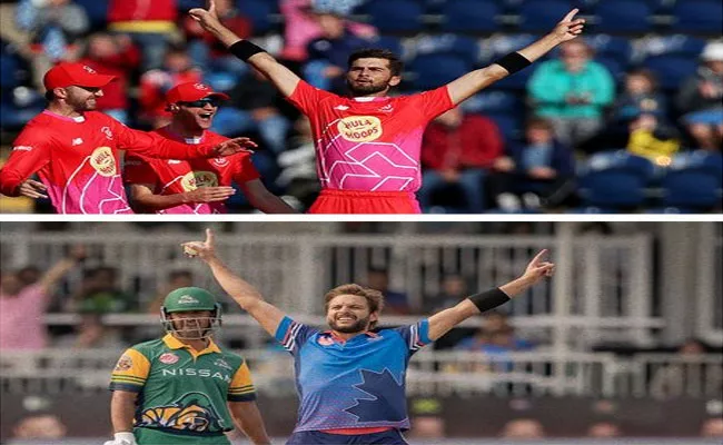 Shahid Afridi, Shaheen Afridi Performs With Ball In Different Leagues On August 2nd 2023 - Sakshi